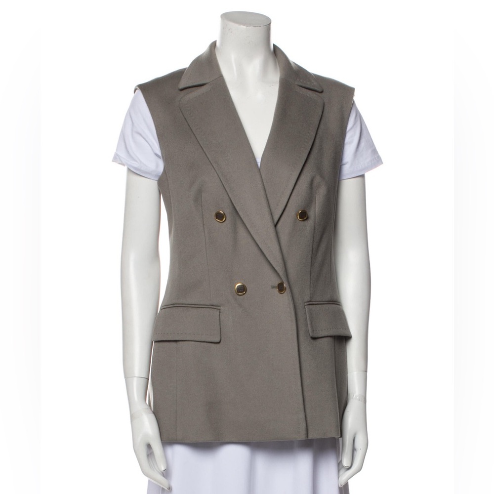 Escada Vest Jacket - Wool Cashmere Blend